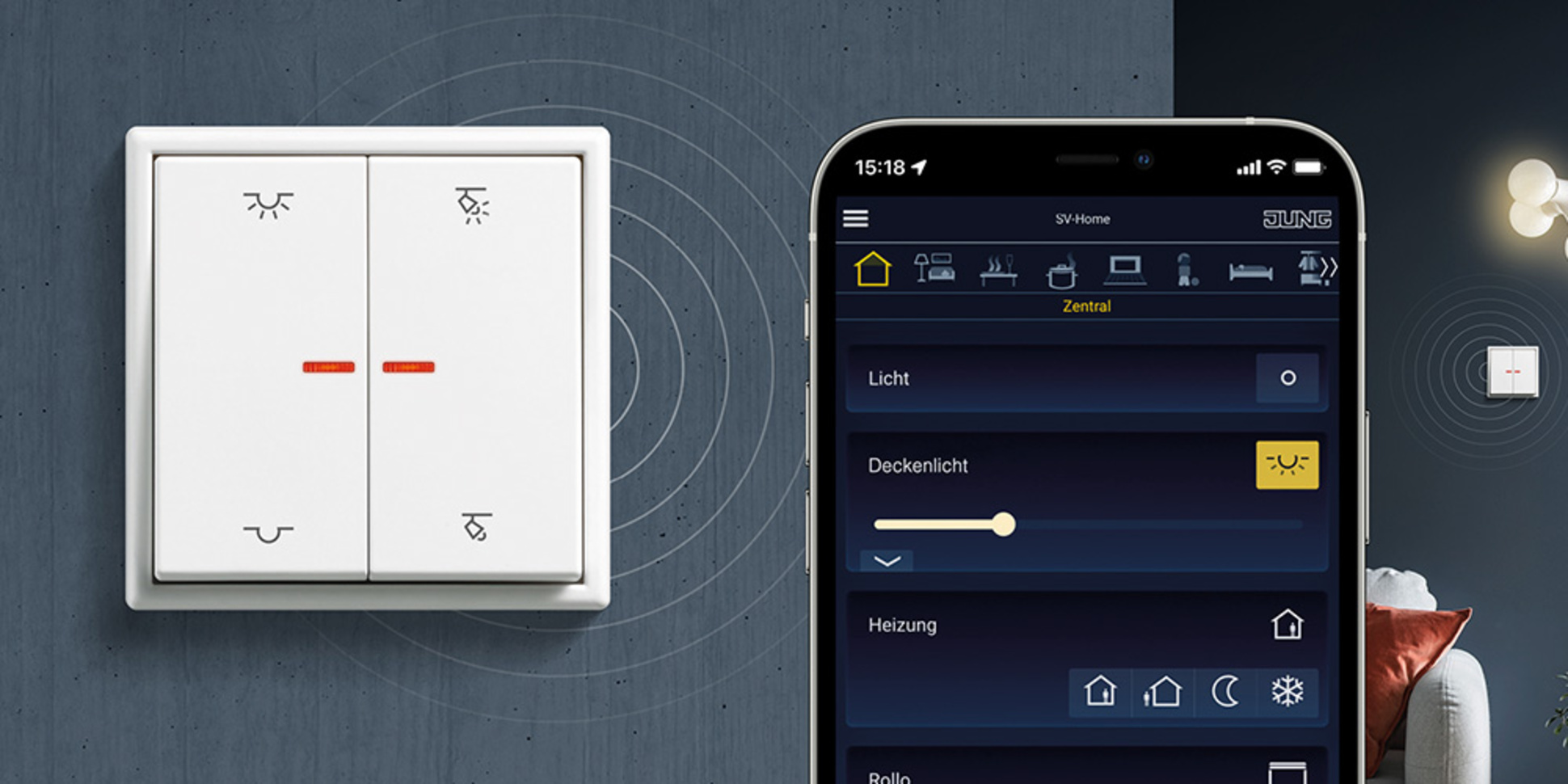 KNX RF Taster bei Georg Meier GmbH in Kassel